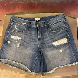 J crew Jean shorts